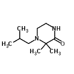 CAS 登录号：85712-24-9， 4-异丁基-3,3-二甲基-2-哌嗪酮
