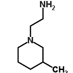 CAS 登录号：85723-75-7， 2-(3-甲基-1-哌啶基)乙胺