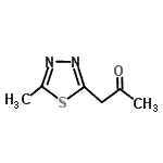 CAS 登录号：85730-44-5， 1-(5-甲基-1,3,4-噻二唑-2-基)丙酮