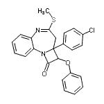 CAS 登录号：85741-29-3， 7-(4-氯苯基)-8-苯氧基-4,5-苯并-3-氮杂-2-壬m