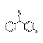 CAS 登录号：85750-24-9， (4-溴苯基)(2-吡啶基)乙腈