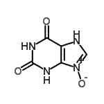 CAS 登录号：857533-05-2， 3,7-二氢-1H-嘌呤-2,6-二酮9-氧化物
