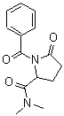 CAS 登录号：85761-29-1， 1-苯甲酰基-N,N-二甲基-5-氧代脯氨酰胺