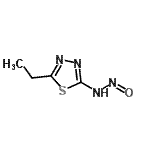 CAS 登录号：857748-74-4， 5-乙基-N-亚硝基-1,3,4-噻二唑-2-胺