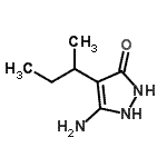 CAS 登录号：857988-45-5， 5-氨基-4-仲-丁基-1,2-二氢-3H-吡唑-3-酮