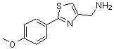CAS#: 857997-91-2, 1-[2-(4-Methoxyphenyl)-1,3-thiazol-4-yl]methanamine
