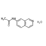 CAS 登录号：858194-18-0， N-(7-异喹啉基)乙酰胺水合物(1:1)