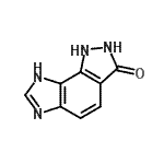 CAS 登录号：858220-74-3， 1,8-二氢咪唑并[4,5-g]吲唑-3(2H)-酮