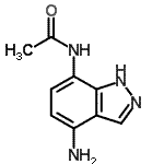 CAS 登录号：858227-47-1， N-(4-氨基-1H-吲唑-7-基)乙酰胺