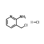 CAS 登录号：858431-27-3， 3-(氯甲基)-2-吡啶胺盐酸盐(1:1)