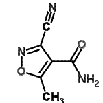 CAS 登录号：858489-23-3， 3-氰基-5-甲基-1,2-恶唑-4-甲酰胺