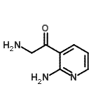 CAS 登录号：858489-31-3， 2-氨基-1-(2-氨基-3-吡啶基)乙酮