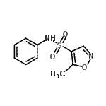 CAS 登录号：858489-88-0， 5-甲基-N-苯基-1,2-恶唑-4-磺酰胺