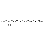 CAS 登录号：85866-09-7， 13-十四碳烯-1,2-二醇