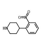CAS 登录号：858850-23-4， 4-(2-硝基苯基)哌啶