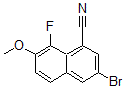 CAS#: 858946-63-1, 3-Bromo-8-Fluoro-7-Methoxy-1-Naphthalenecarbonitrile