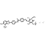 CAS#: 85896-04-4, Disodium 2-{4-[(4-{[1-ethyl-2-hydroxy-4-methyl-6-oxo-5-(sulfonatomethyl)-1,6-dihydro-3-pyridinyl]diazenyl}benzoyl)amino]phenyl}-6-methyl-1,3-benzothiazole-7-sulfonate
