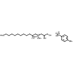 CAS#: 85896-21-5, (2,3-Dihydroxypropyl)(2-Hydroxydodecyl)Dimethylammonium Toluene-P-Sulphonate