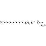 CAS#: 85896-23-7, N-(2,3-Dihydroxypropyl)-2-hydroxy-N,N-dimethyl-1-octadecanaminium 4-methylbenzenesulfonate