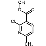 CAS 登录号：859063-65-3， 甲基3-氯-5-甲基-2-吡嗪羧酸酯
