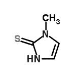 CAS 登录号：85916-84-3， 1-甲基-1,3-二氢-2H-咪唑-2-硫酮