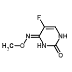 CAS 登录号：85931-95-9， 5-氟-4-(甲氧基氨基)-2(1H)-嘧啶酮