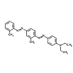 CAS 登录号：85959-32-6， N,N-二乙基-4-({2-甲基-4-[(2-甲基苯基)偶氮]苯基}偶氮)苯胺