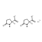 CAS 登录号：85959-44-0， 钡二[(2S)-5-氧代-2-吡咯烷羧酸酯]