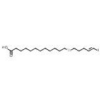 CAS 登录号：85976-82-5， 12-{[(4E)-5-碘-4-戊烯-1-基]碲基}十二烷酸