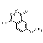 CAS 登录号：860034-09-9， (4-甲氧基-2-硝基苯基)硼酸
