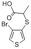 CAS#: 86004-64-0, 2-((4-Bromo-3-Thienyl)Thio)Propanoic Acid