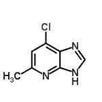 CAS 登录号：860258-62-4， 7-氯-5-甲基-3H-咪唑并[4,5-b]吡啶