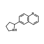 CAS 登录号：860299-05-4， 6-(2-吡咯烷基)喹啉
