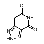 CAS 登录号：860411-17-2， 2H-吡唑并[4,3-c]吡啶-4,6(5H,7H)-二酮
