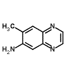 CAS 登录号：860502-16-5， 7-甲基-6-喹喔啉胺