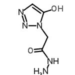 CAS 登录号：860569-62-6， 2-(5-羟基-1H-1,2,3-三唑-1-基)乙酰肼