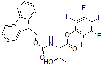 CAS 登录号：86061-06-5， N-芴甲氧羰基-L-苏氨酸五氟苯基酯