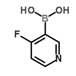 CAS 登录号：860626-80-8， (4-氟-3-吡啶基)硼酸