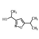 CAS 登录号：861136-08-5， 1-(5-异丙基-1,2-恶唑-3-基)乙醇