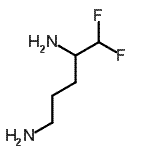 CAS 登录号：86120-58-3， 5,5-二氟-1,4-戊烷二胺