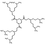 CAS 登录号：86154-34-9， 1,1',1''-(1,3,5-三嗪烷-1,3,5-三基)三(3-{二[3-(二甲基氨基)丙基]氨基}-1-丙酮)
