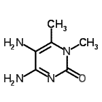 CAS 登录号：861573-80-0， 4,5-二氨基-1,6-二甲基-2(1H)-嘧啶酮