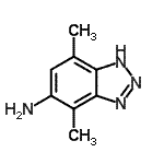 CAS 登录号：861603-62-5， 4,7-二甲基-1H-苯并三唑-5-胺