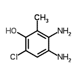 CAS 登录号：861619-78-5， 3,4-二氨基-6-氯-2-甲基苯酚