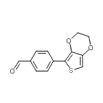 CAS 登录号：861648-73-9， 4-(2,3-二氢噻吩并[3,4-b][1,4]二恶英-5-基)苯甲醛