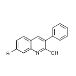 CAS 登录号：861872-50-6， 7-溴-3-苯基-2(1H)-喹啉酮