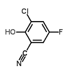 CAS 登录号：862088-18-4， 3-氯-5-氟-2-羟基苯甲腈