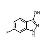 CAS 登录号：862274-39-3， 6-氟-1H-吲唑-3-醇