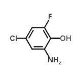 CAS 登录号：862699-26-1， 2-氨基-4-氯-6-氟苯酚