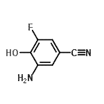 CAS 登录号：862730-29-8， 3-氨基-5-氟-4-羟基苯甲腈